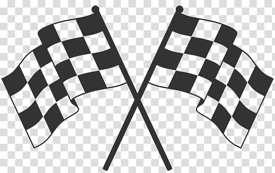 flags clipart black and white racing