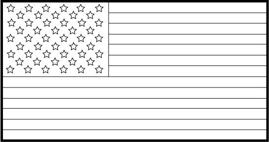 Free American Flag Clip Art Black And White, Download Free