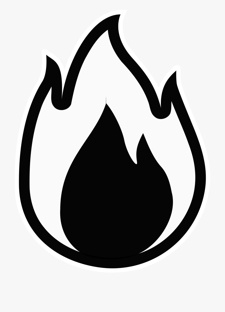 Flames clipart small.