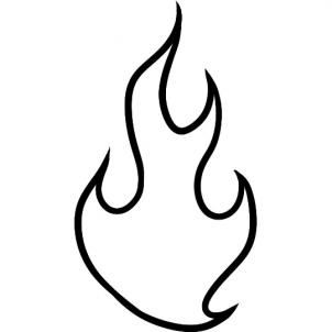 Fire drawing cliparts.