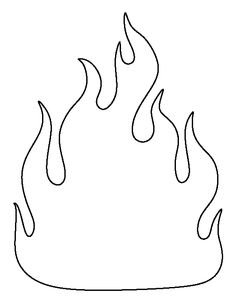 Free Flame Outline Cliparts, Download Free Clip Art, Free