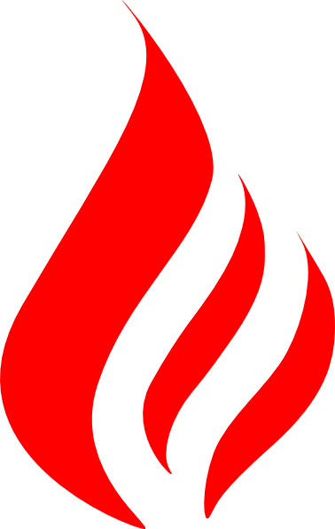 Red Flame clip art