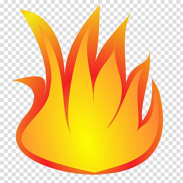Flame Fire , Simple cartoon flames transparent background