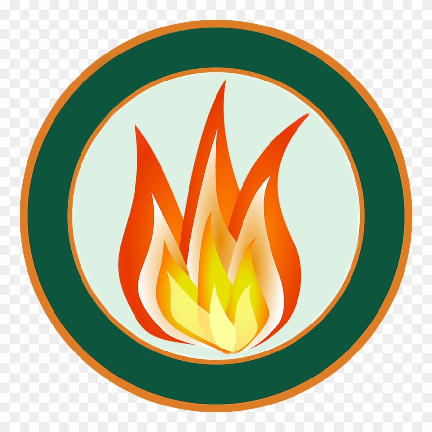 flames clipart template