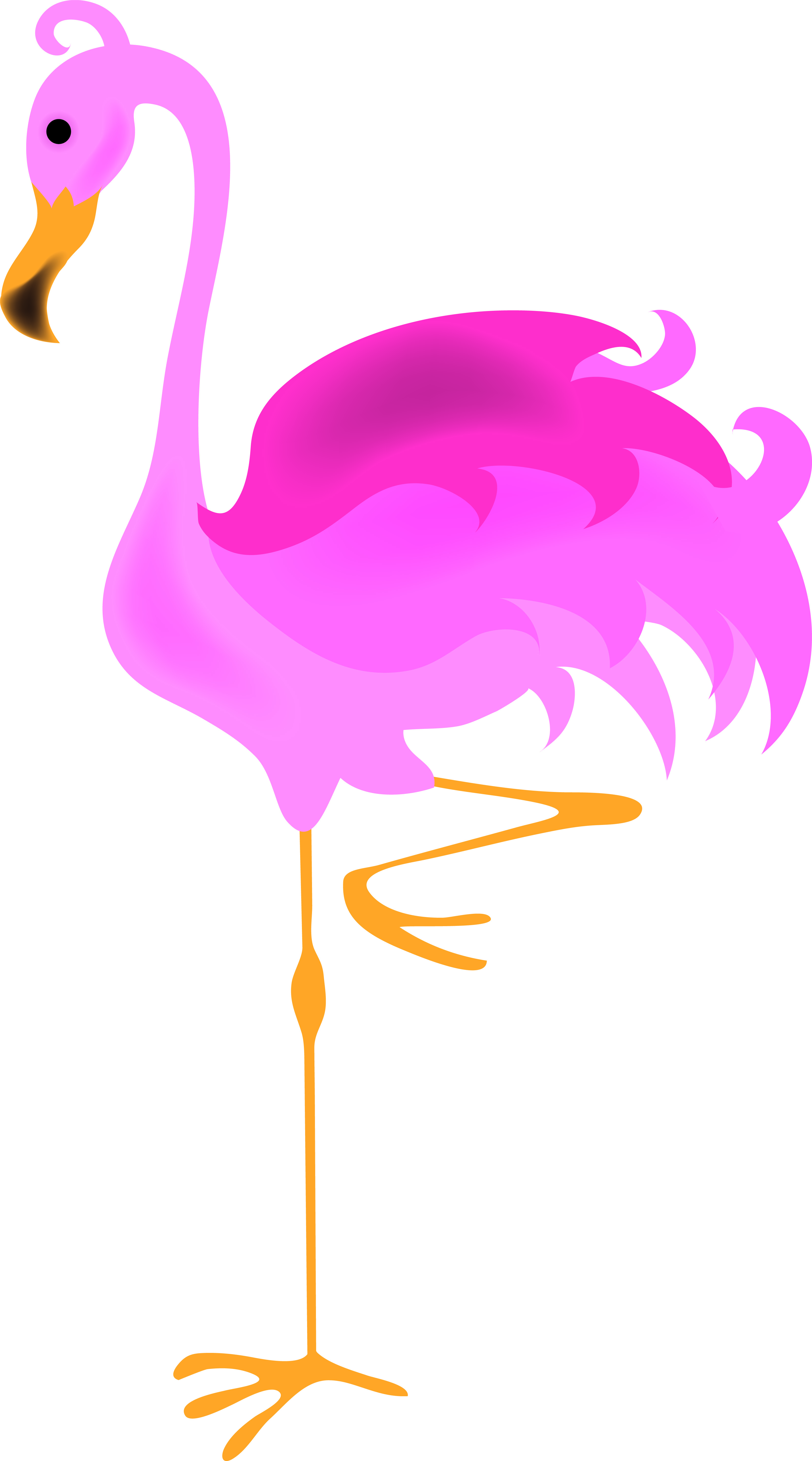 Free pink flamingo.