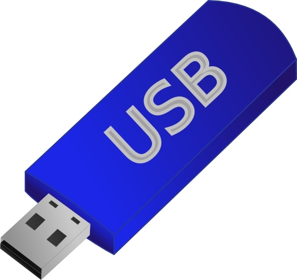 Usb Flash Drive clip art Free vector in Open office drawing