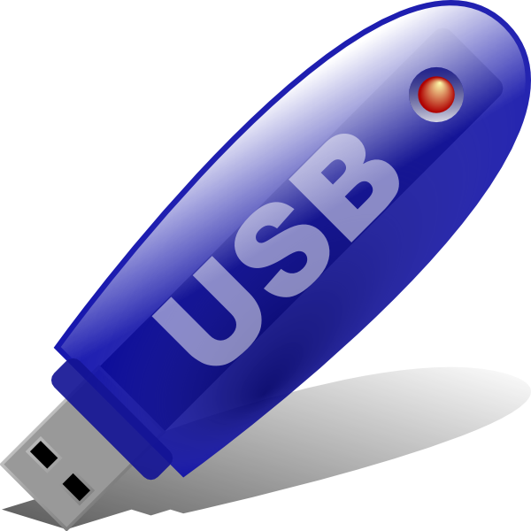 Usb Memory Stick Clip Art at Clker