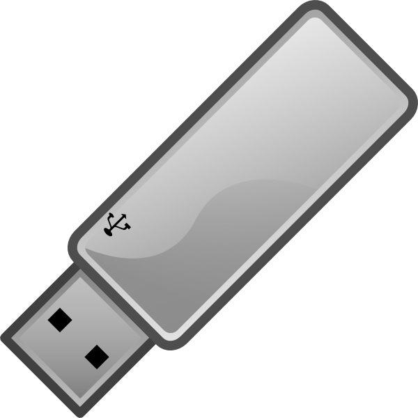 Usb Flash Drive Icon Clip Art at Clker
