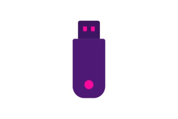Flash drive icon.