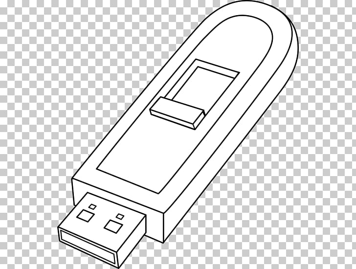 flash drive clipart white