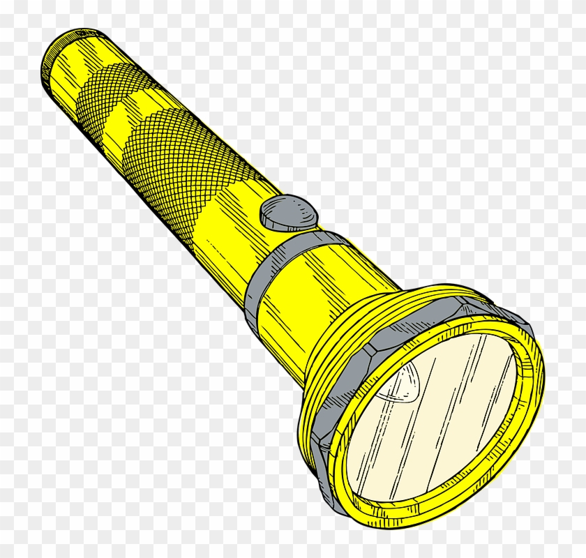 Flashlight clipart torchlight.
