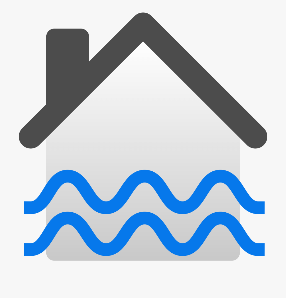 Flooded House Icon
