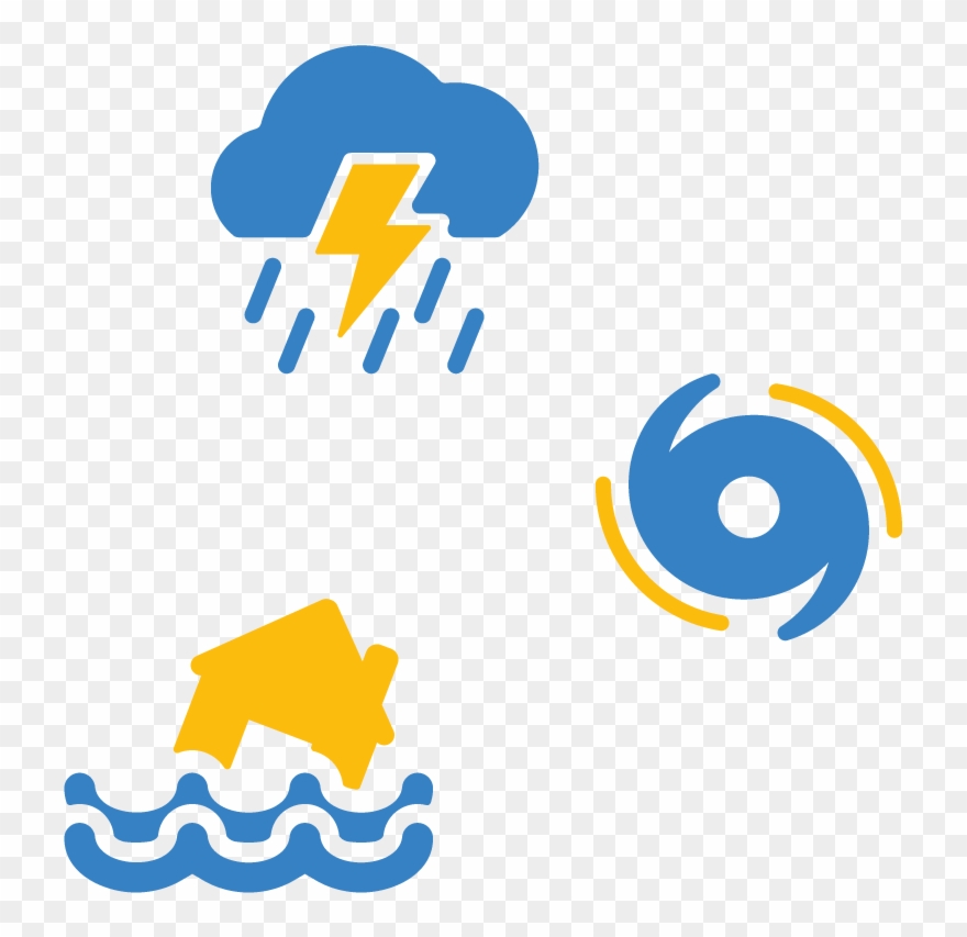 Storms, Hurricanes, Flooding Clipart
