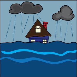 Flood water clipart
