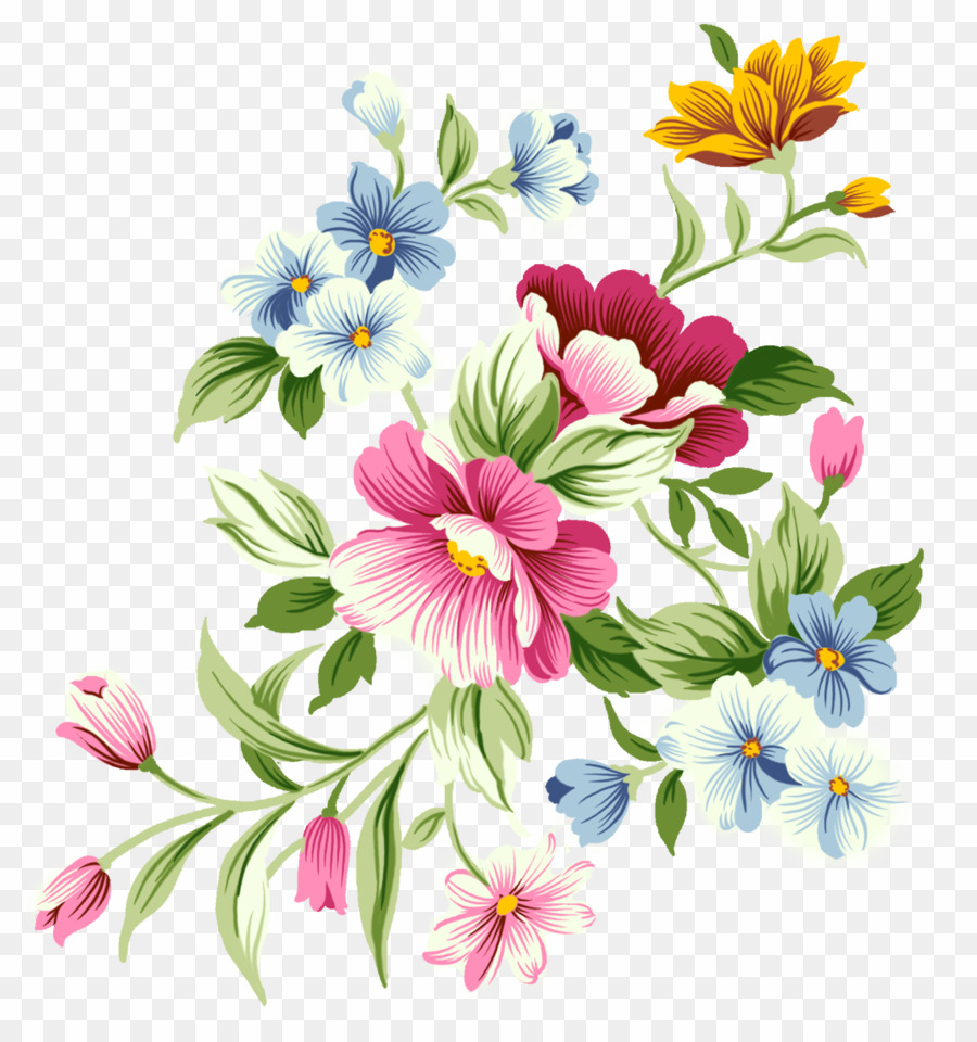 Decorative Flower PNG Floral Design Flower Clipart download