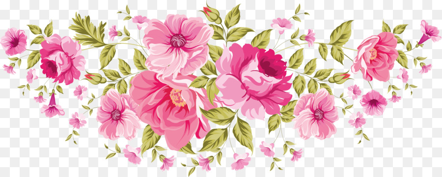 Floral flower background.