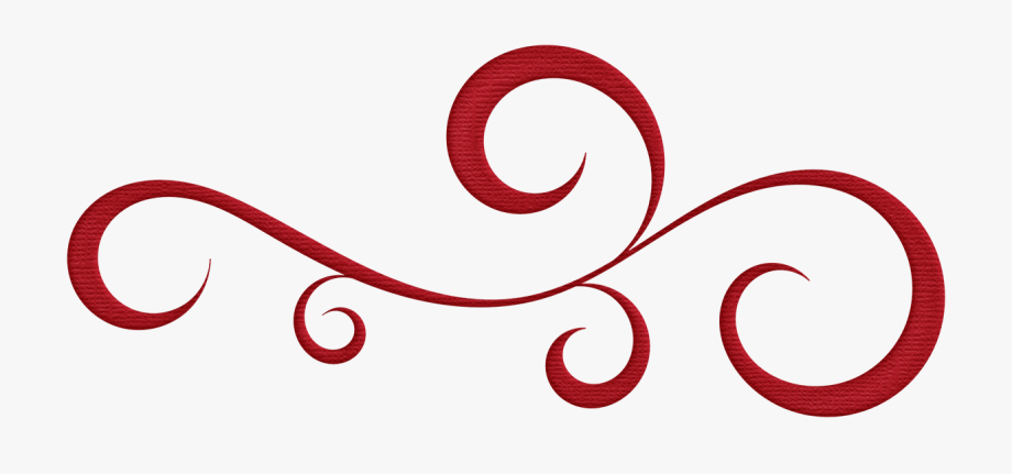 Flourish png red.