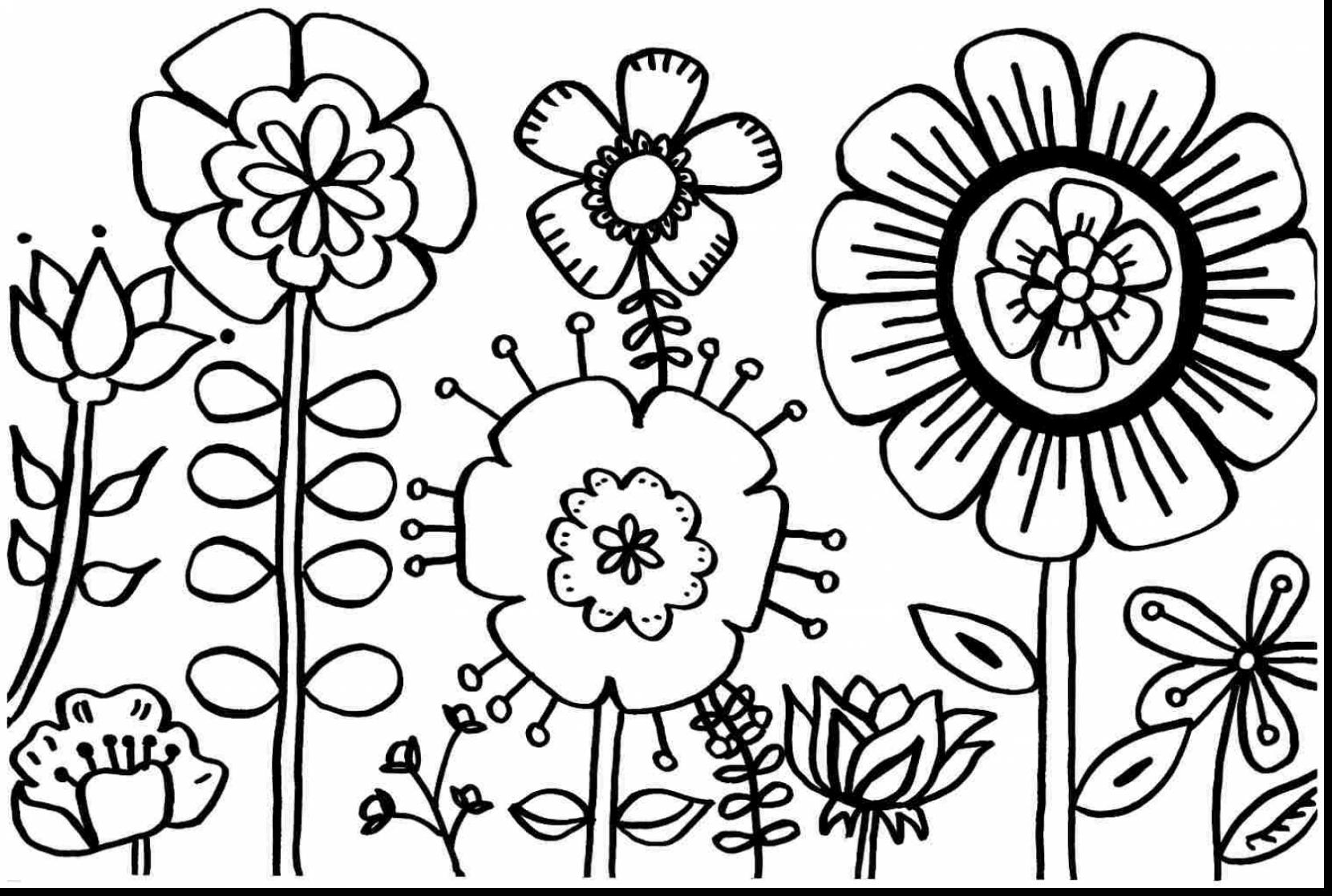 Spring flowers clipart.