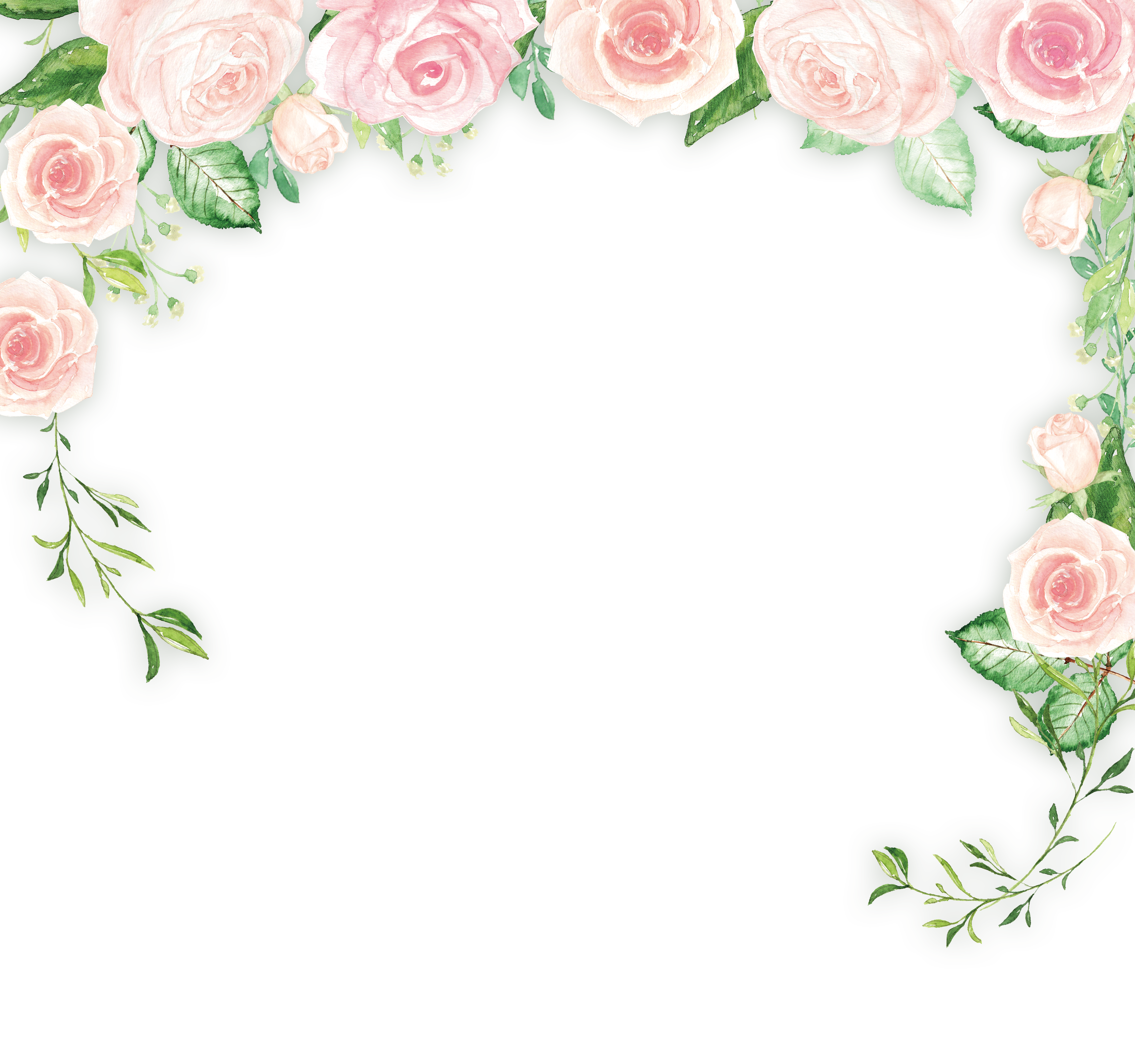 Clipart flowers border transparent background pictures on Cliparts Pub