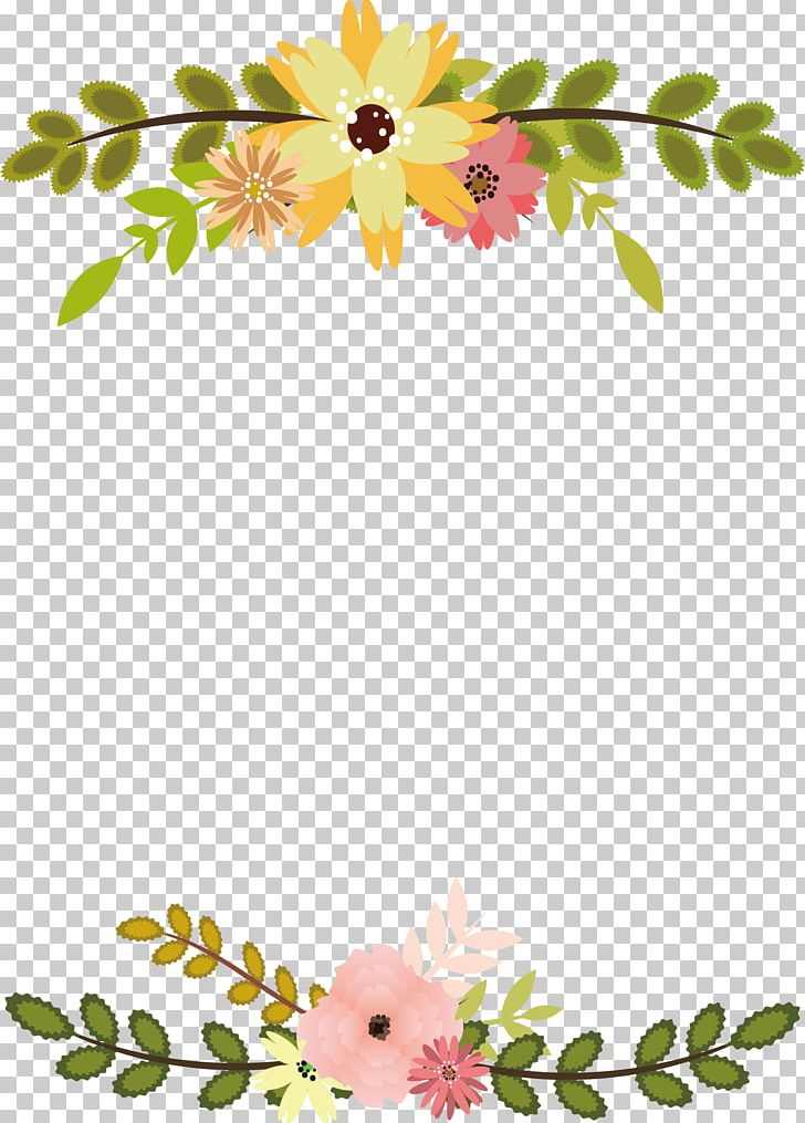 Flower Leaf Floral Design PNG, Clipart, Border, Border Frame