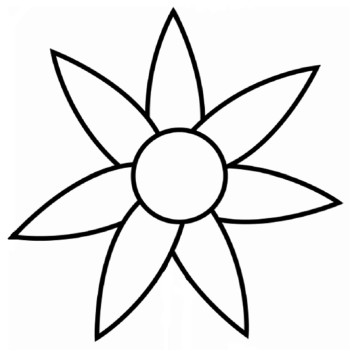 Free Flower Outline Clipart, Download Free Clip Art, Free