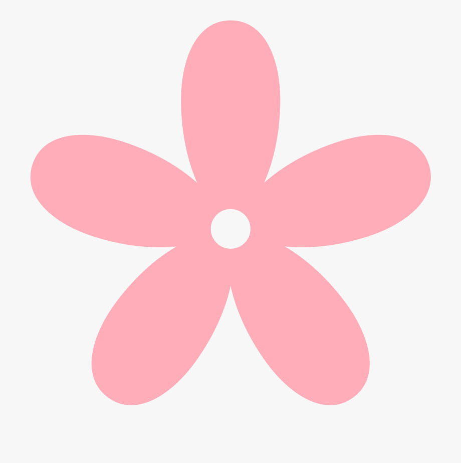 Pink flowers clipart.