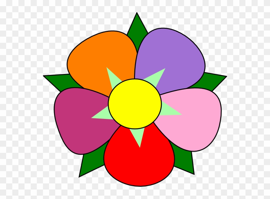 Clipart Of Single, Flower And Singles