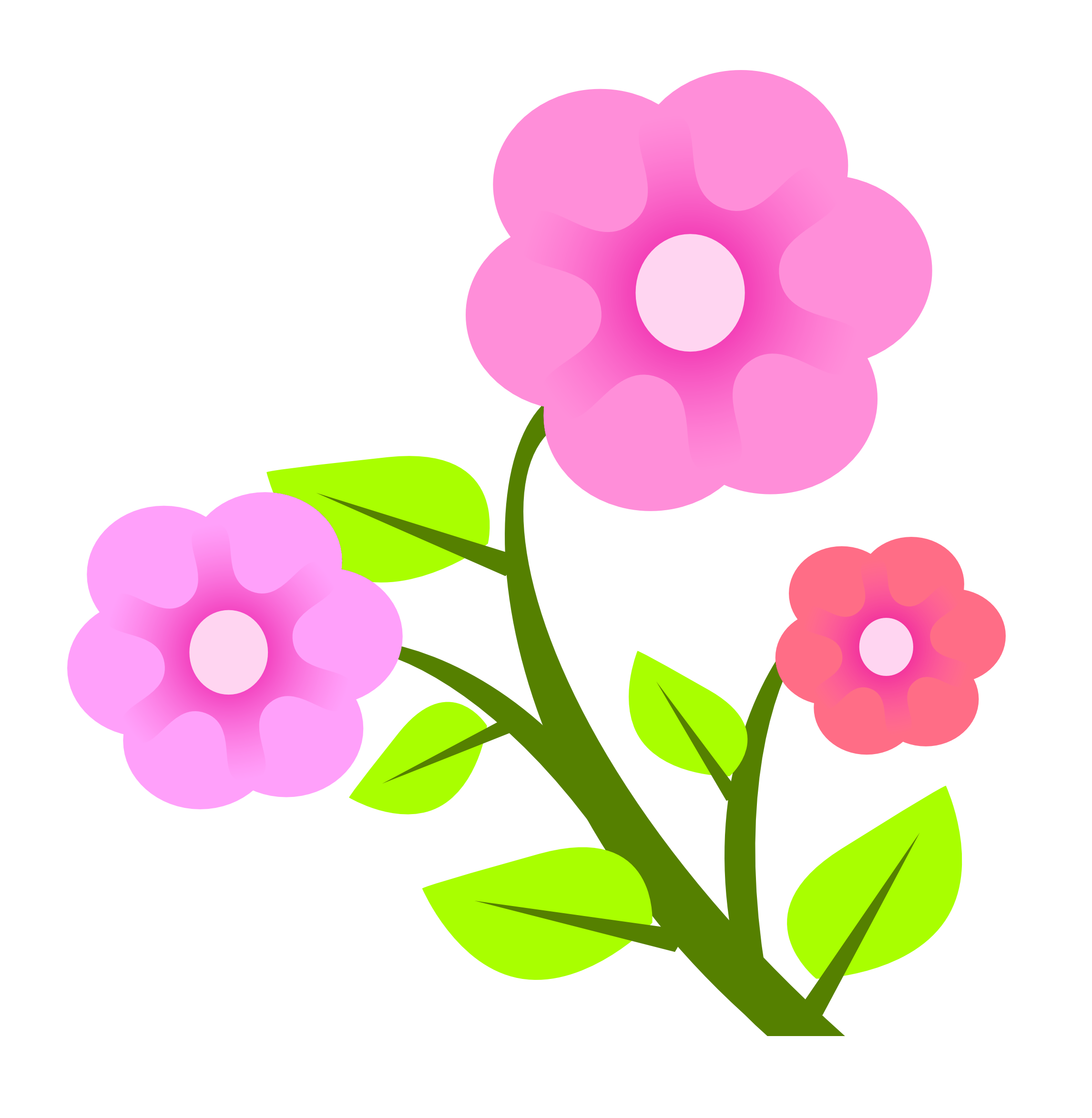 Flower Vector PNG Image