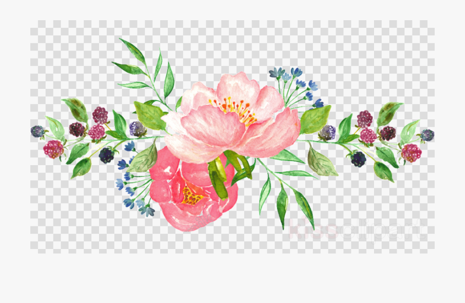 Flower Clipart Png Watercolor