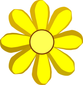 Spring flowers clip art free clipart image