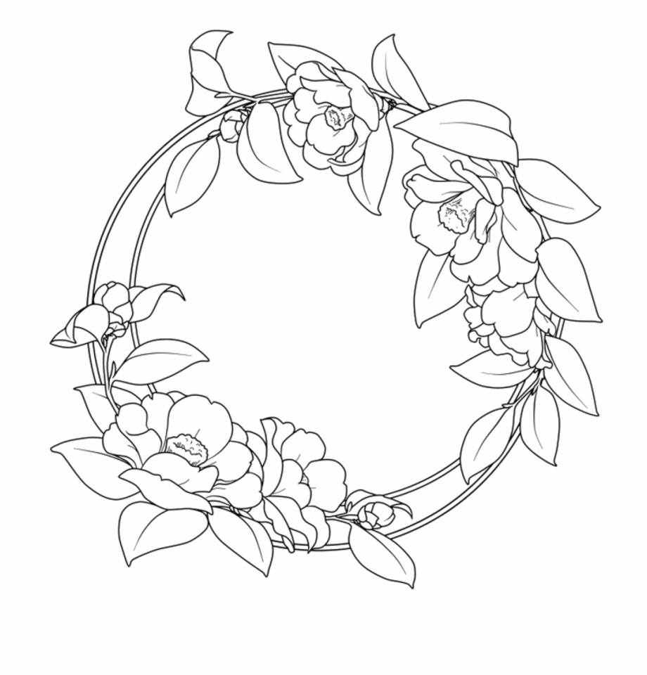 Download Flower outline clipart border pictures on Cliparts Pub 2020!