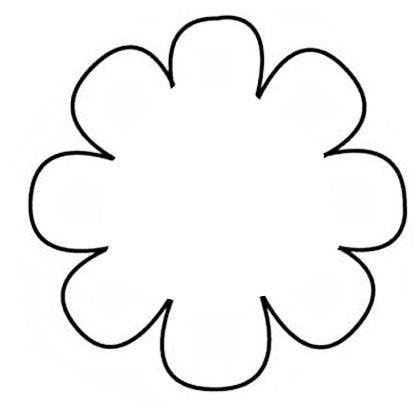 Free Flower Outline For Kids, Download Free Clip Art, Free