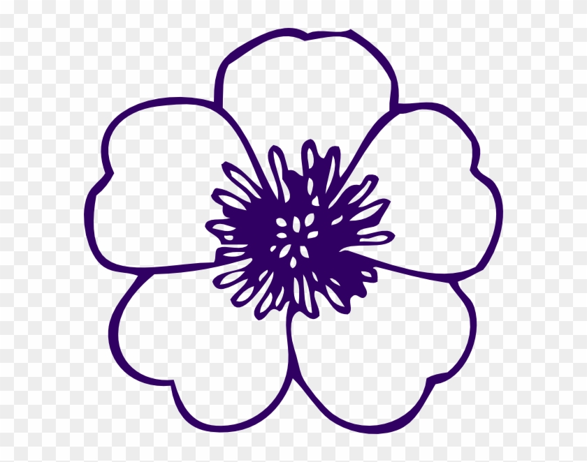 Flower outline clipart purple pictures on Cliparts Pub 2020! 🔝