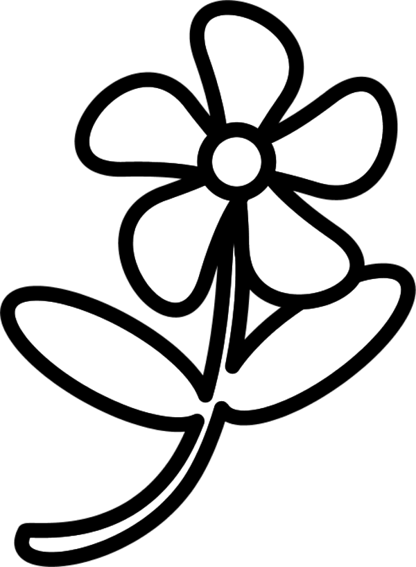 Simple Flower Outline