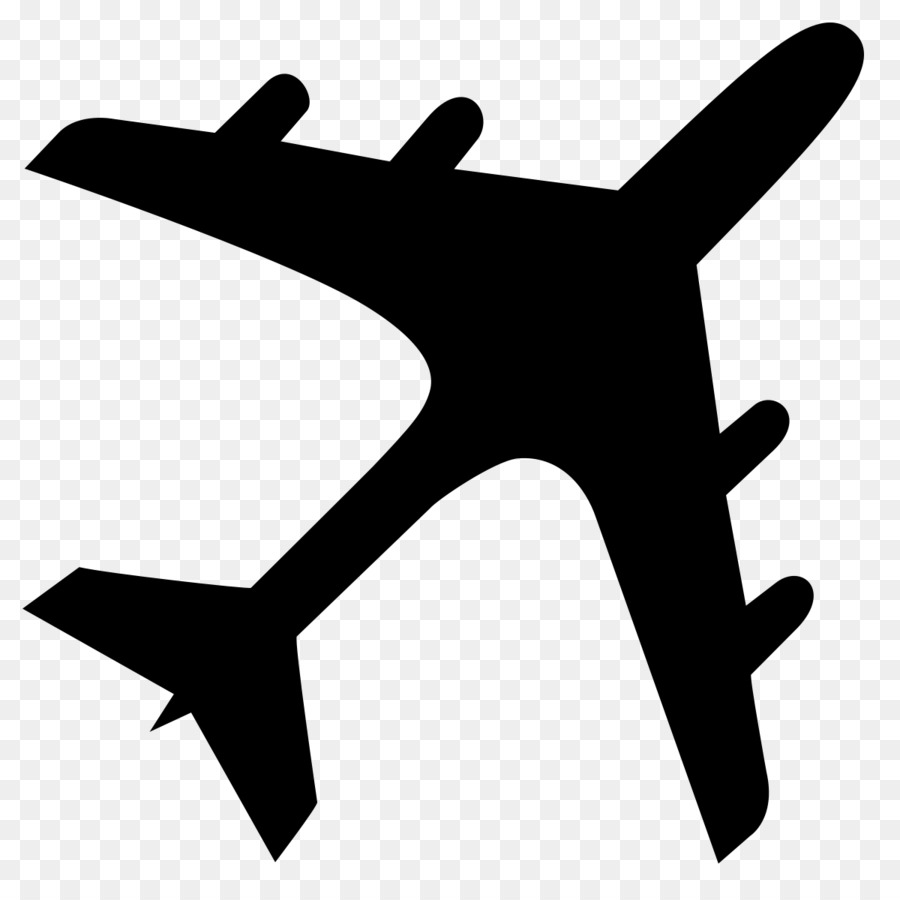 Flugzeug flugzeug silhouette.