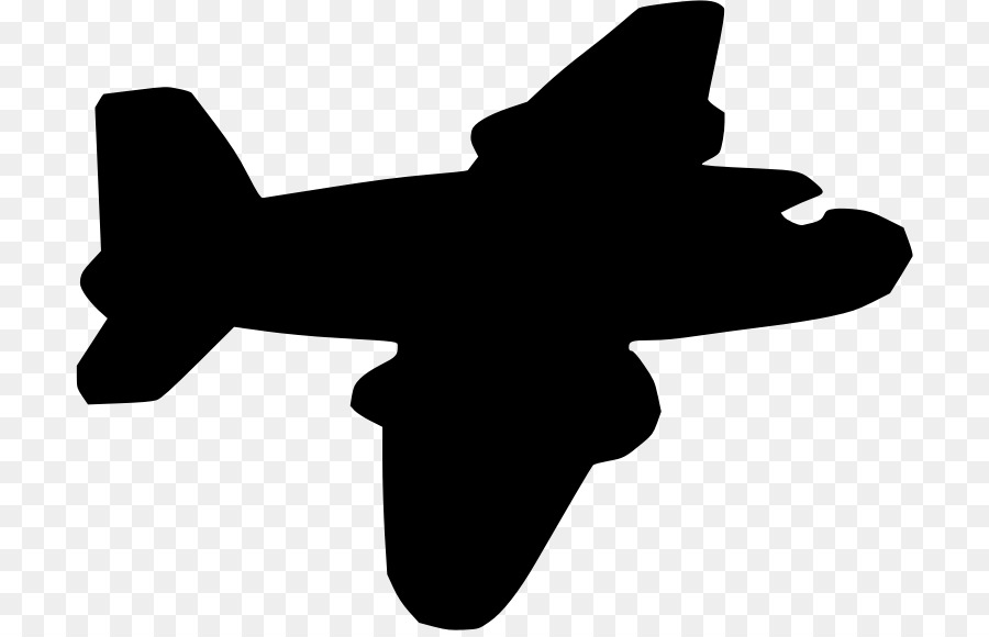 Airplane silhouette clipart.