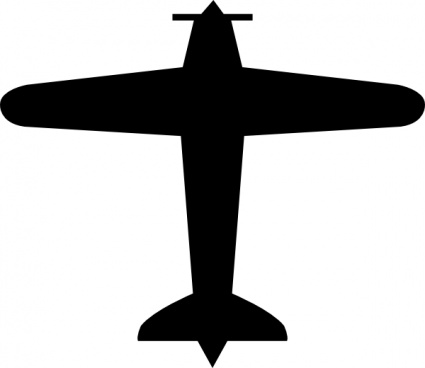 Flugzeugclipart clipart graphic.