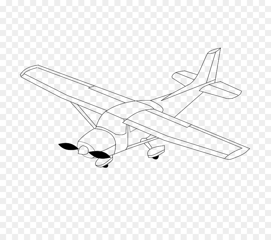 Flugzeug Zeichnen Linie Kunst clipart
