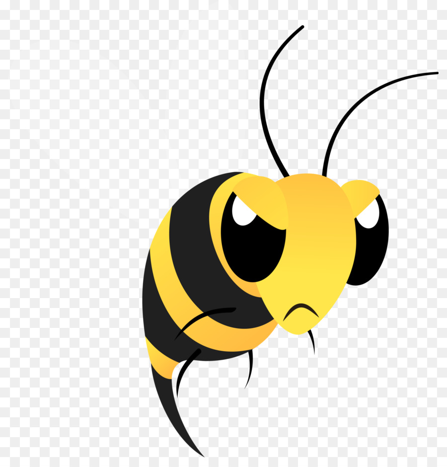 Bee background clipart.