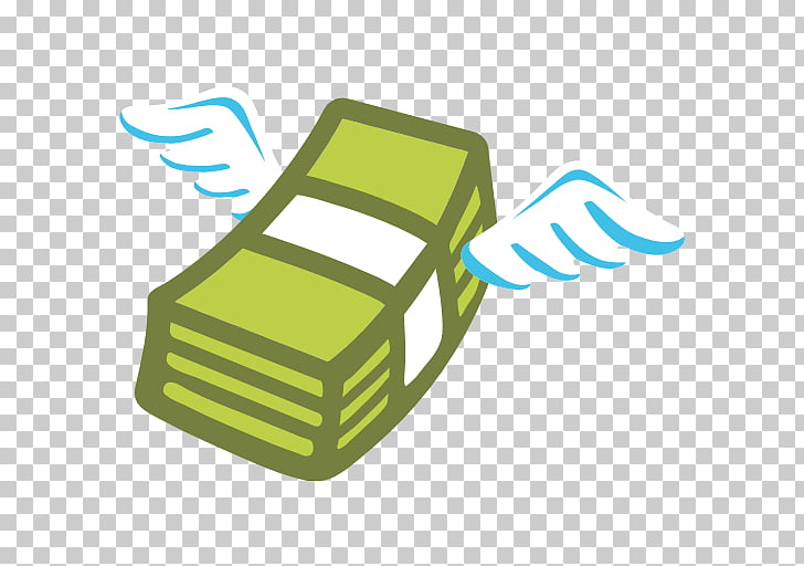 Money bag Emoji , fly PNG clipart