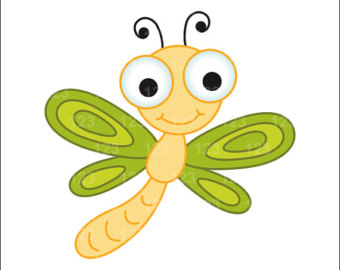 fly clipart yellow