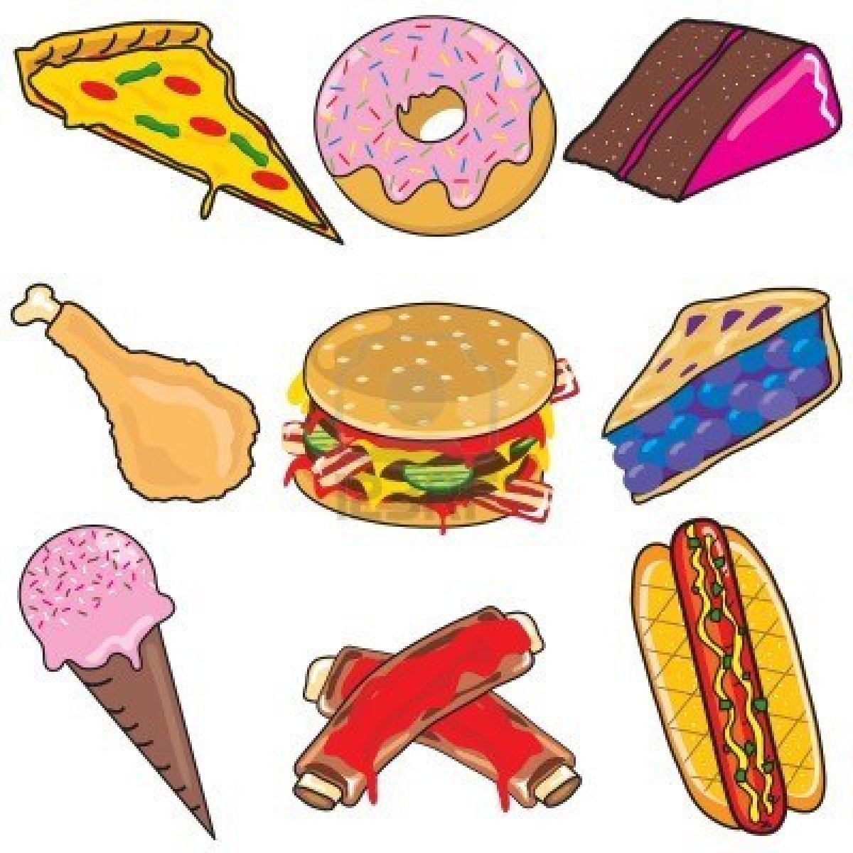 Food clipart free.
