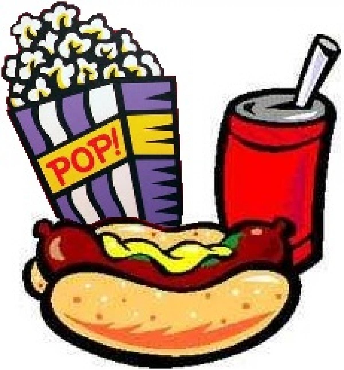 food clipart free concession stand