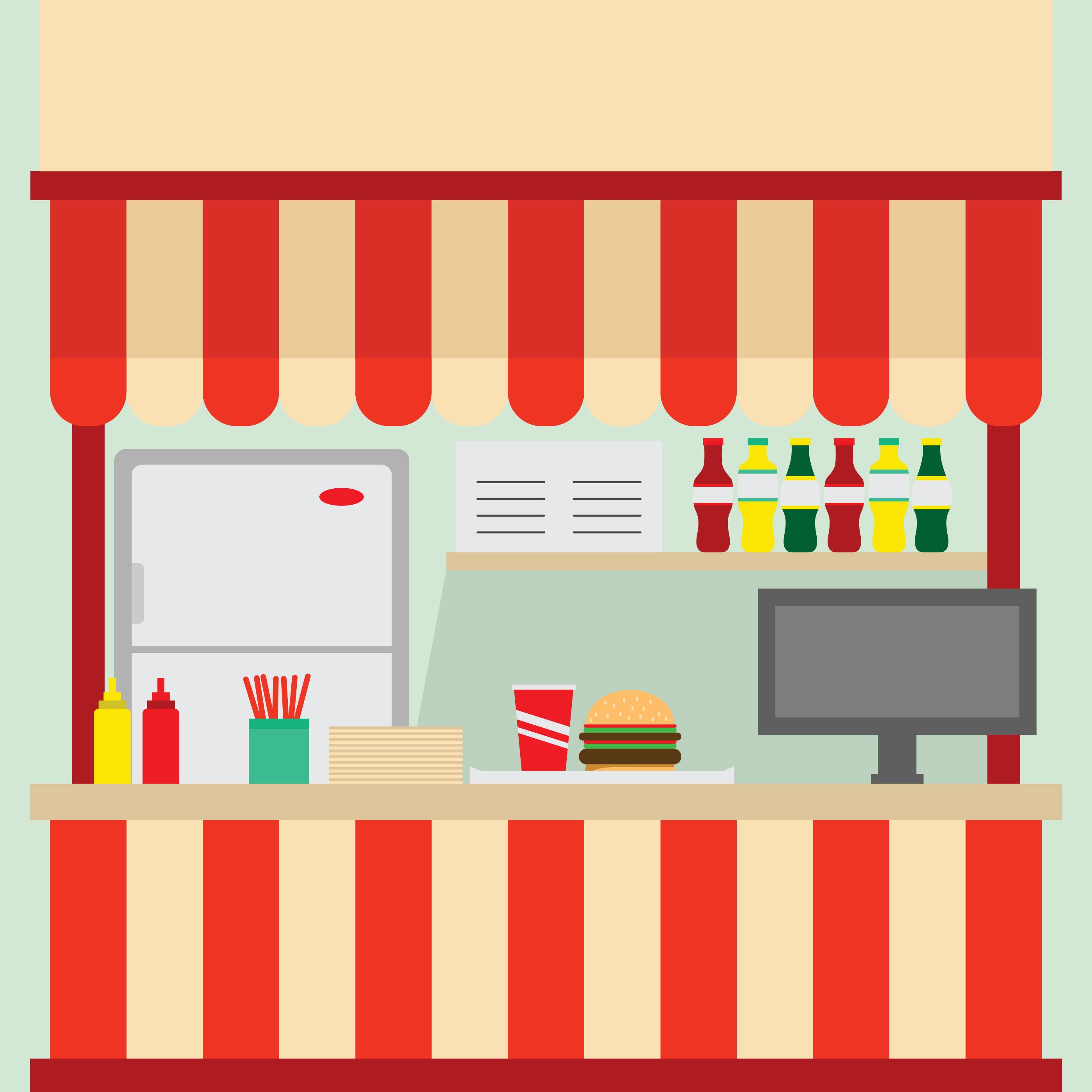 Top Concession Stand Clip Art Vector Pictures