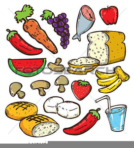 Examples foods clipart.