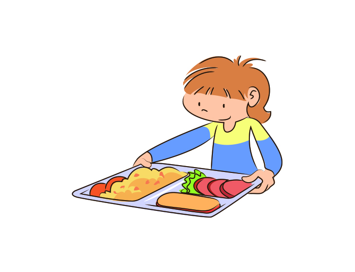 Clipart kid with.
