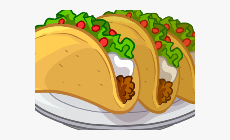 Tacos cliparts plate.