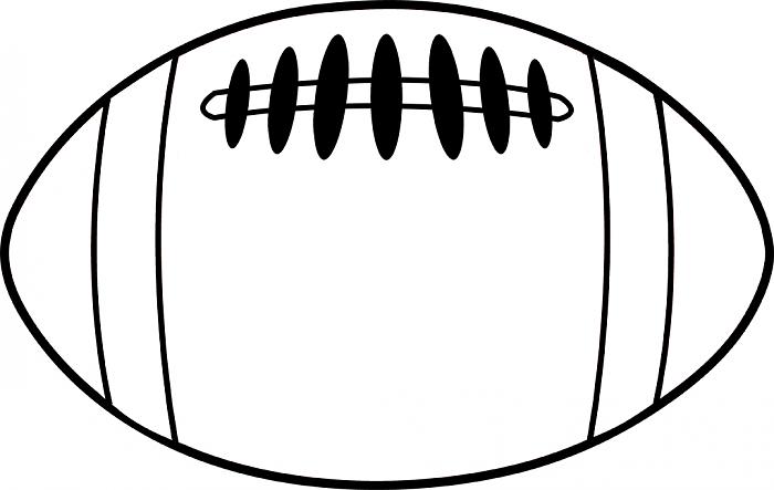 Football outline free.