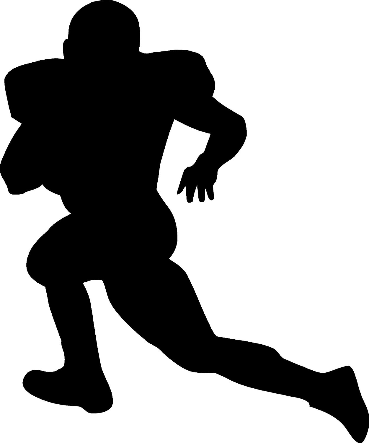 Free Football Clipart Silhouette, Download Free Clip Art