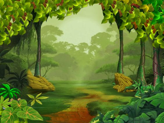 Free animated forest.